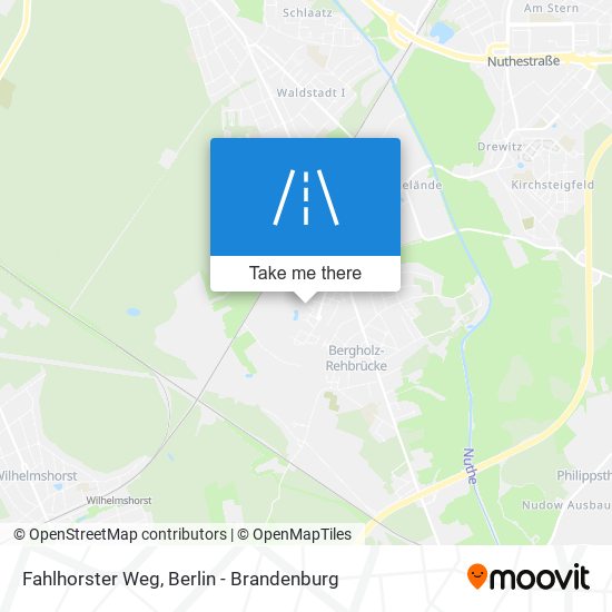 Fahlhorster Weg map