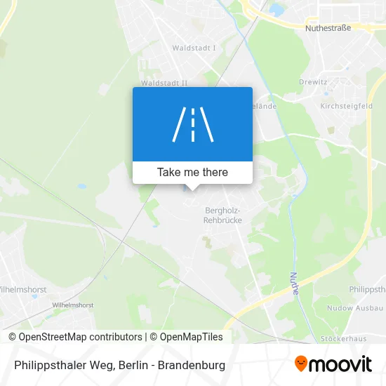 Philippsthaler Weg map