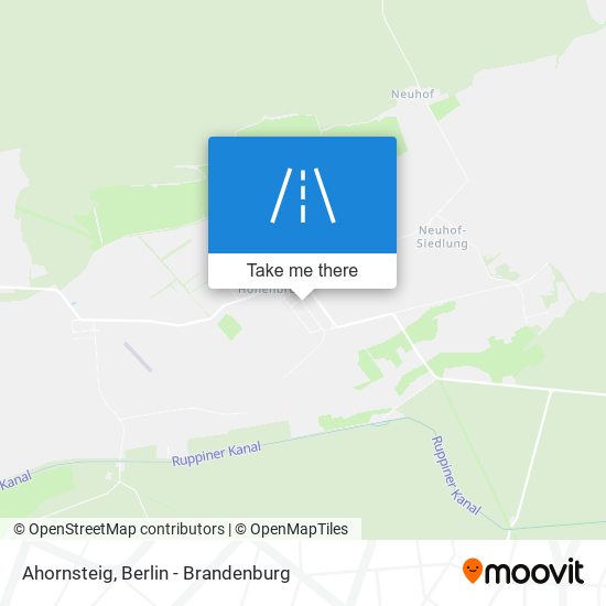 Ahornsteig map