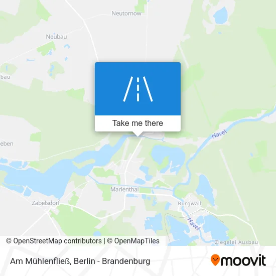 Карта Am Mühlenfließ