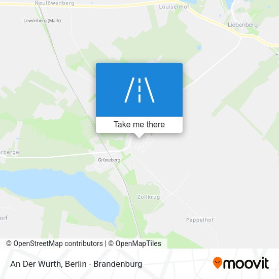 An Der Wurth map
