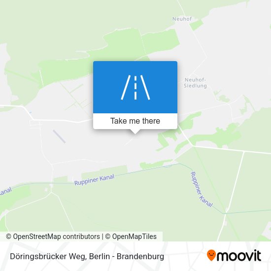 Döringsbrücker Weg map