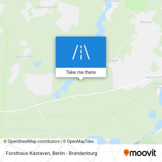 Forsthaus Kastaven map