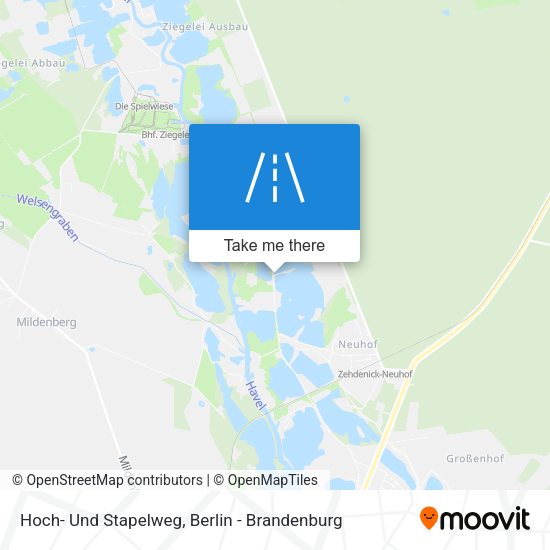 Hoch- Und Stapelweg map