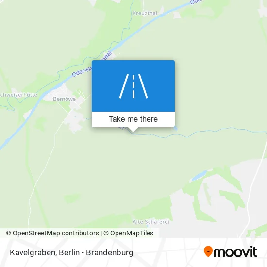 Карта Kavelgraben