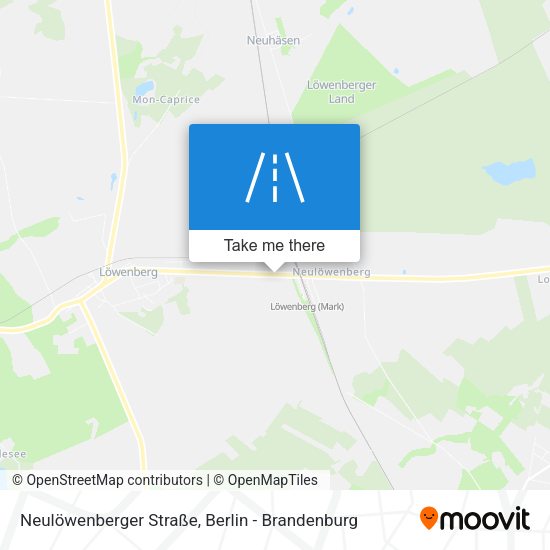Neulöwenberger Straße map