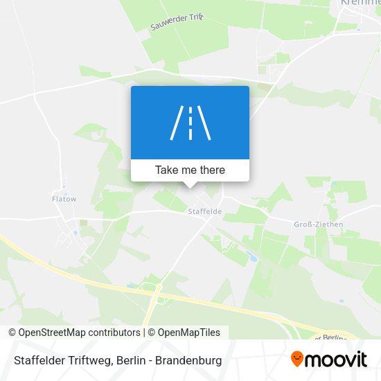 Staffelder Triftweg map