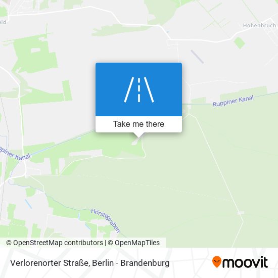 Verlorenorter Straße map