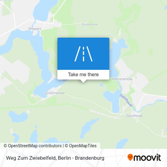 Weg Zum Zwiebelfeld map