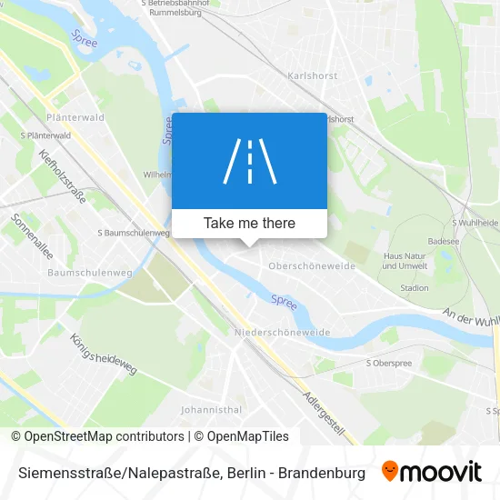 Siemensstraße/Nalepastraße map