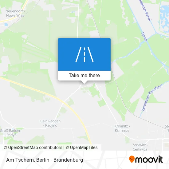 Am Tschern map