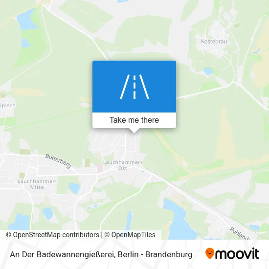Карта An Der Badewannengießerei