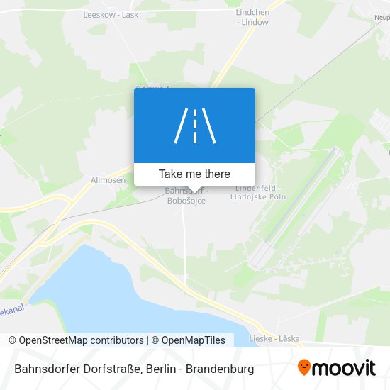 Bahnsdorfer Dorfstraße map
