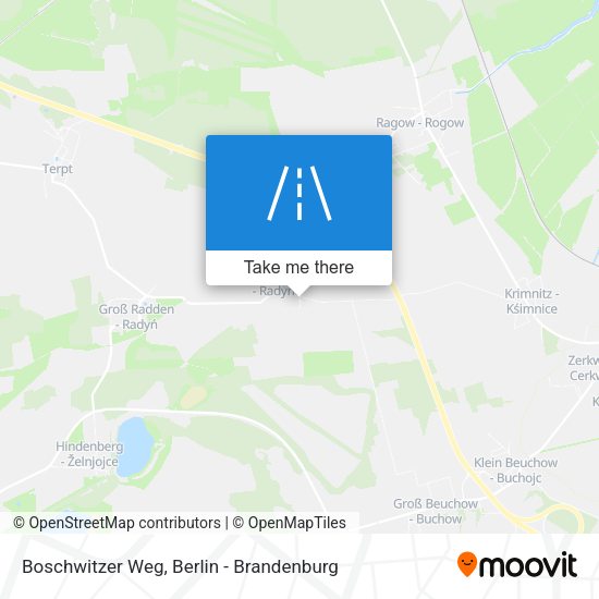 Boschwitzer Weg map