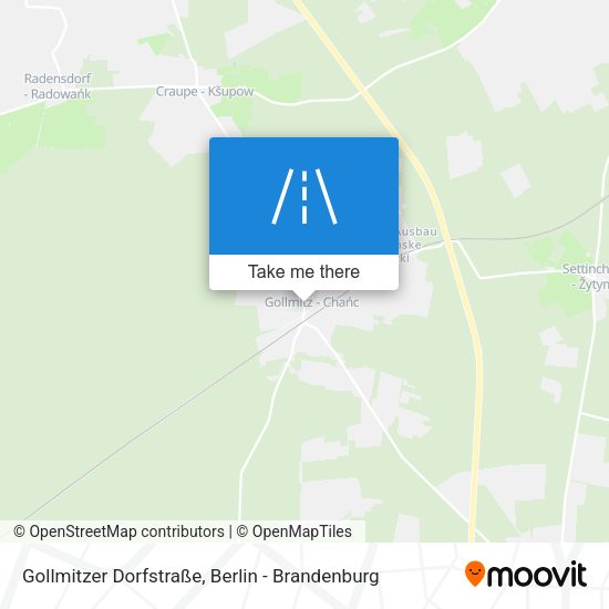 Gollmitzer Dorfstraße map