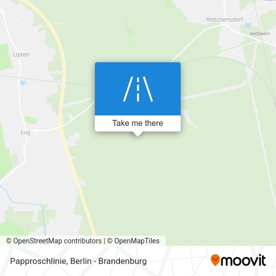Papproschlinie map