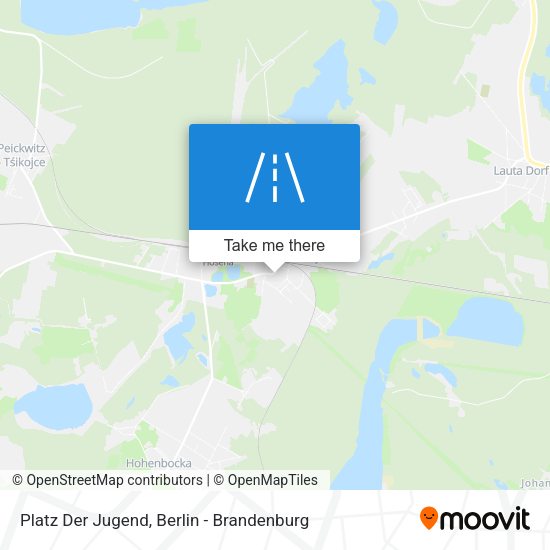Platz Der Jugend map