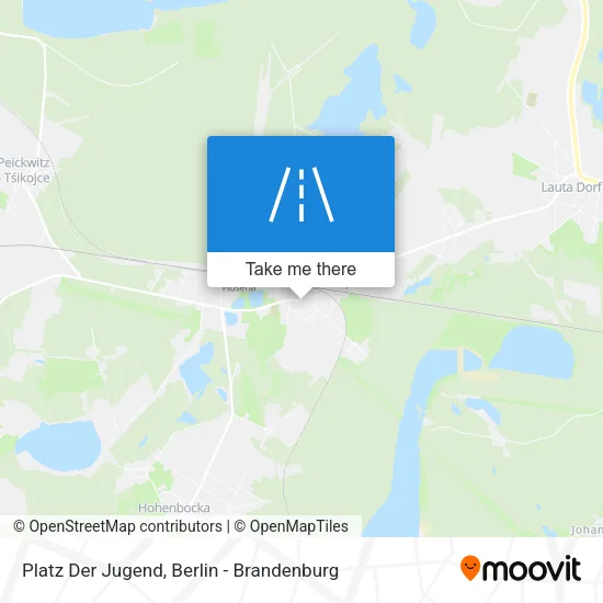 Карта Platz Der Jugend
