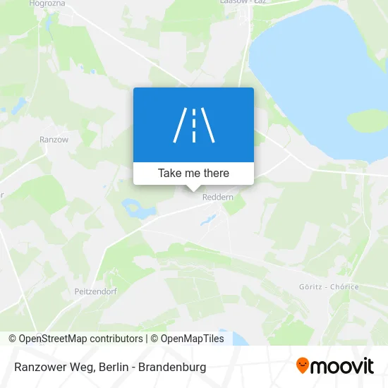 Ranzower Weg map