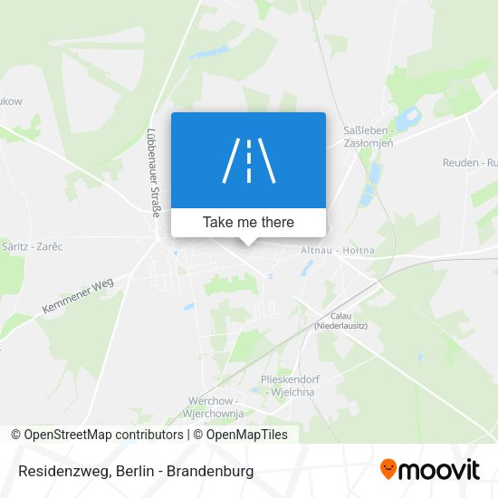 Residenzweg map