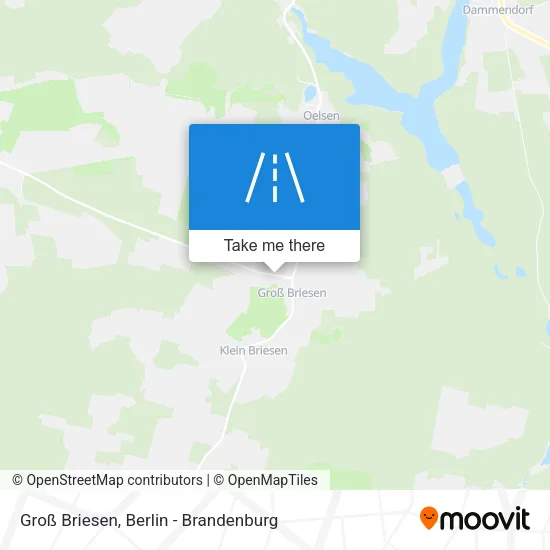 Карта Groß Briesen
