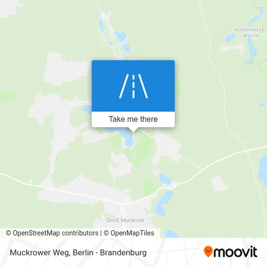 Muckrower Weg map