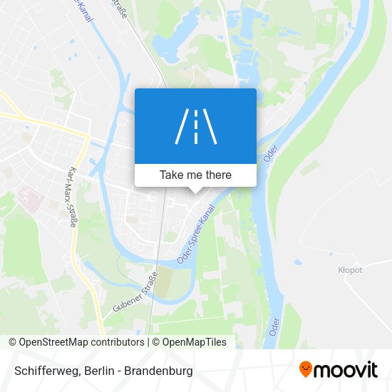 Schifferweg map