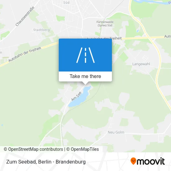 Карта Zum Seebad