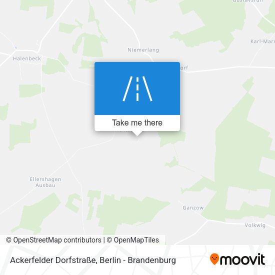 Ackerfelder Dorfstraße map