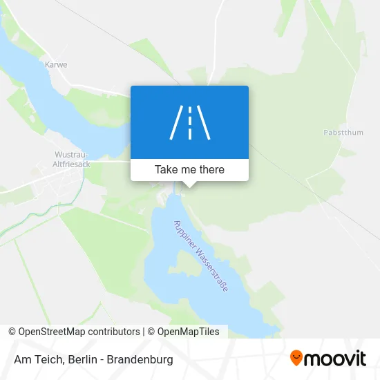Am Teich map