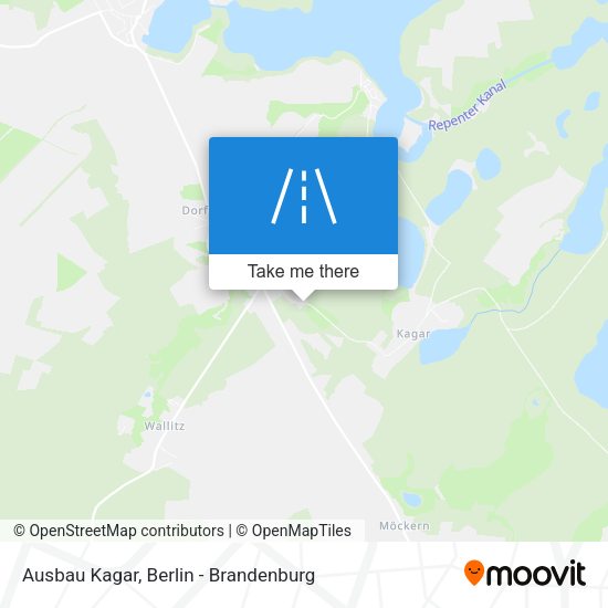 Ausbau Kagar map