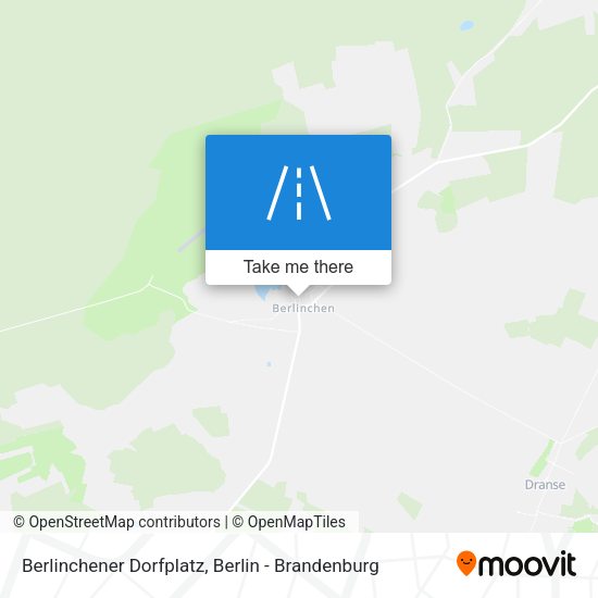Berlinchener Dorfplatz map