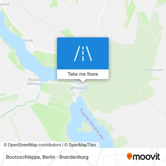 Карта Bootsschleppe