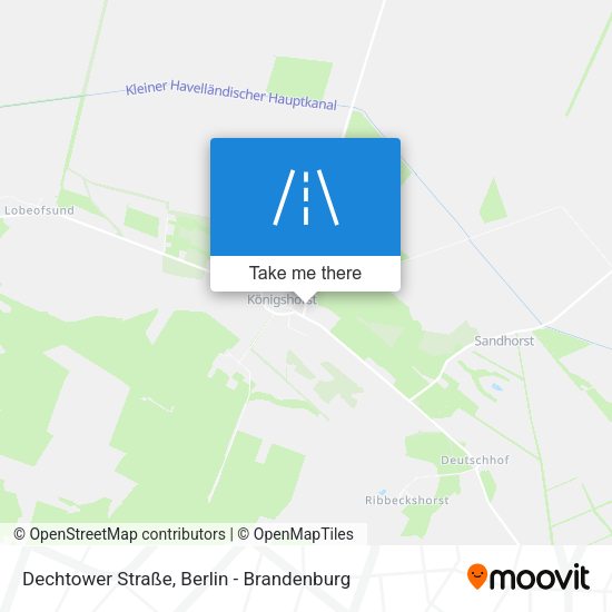 Dechtower Straße map