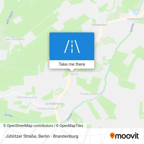 Карта Jühlitzer Straße