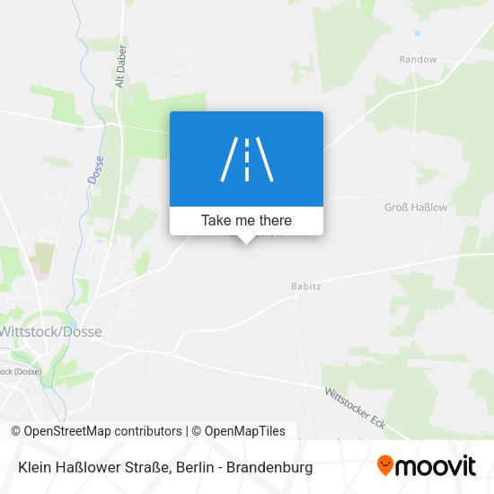 Klein Haßlower Straße map