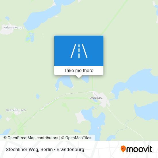 Stechliner Weg map