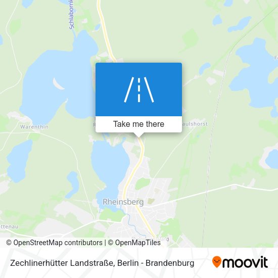 Zechlinerhütter Landstraße map