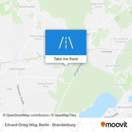 Edvard-Grieg-Weg map