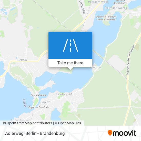 Adlerweg map