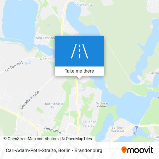Carl-Adam-Petri-Straße map