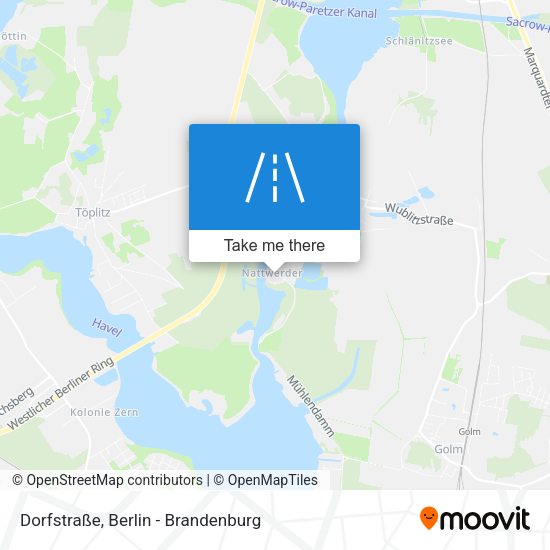 Dorfstraße map