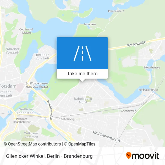 Glienicker Winkel map