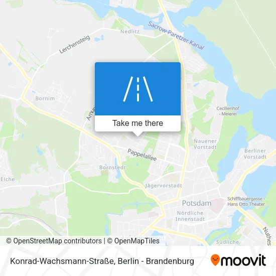 Карта Konrad-Wachsmann-Straße