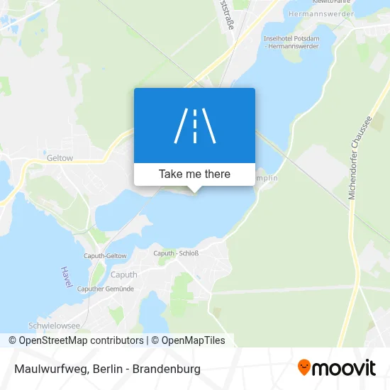 Maulwurfweg map