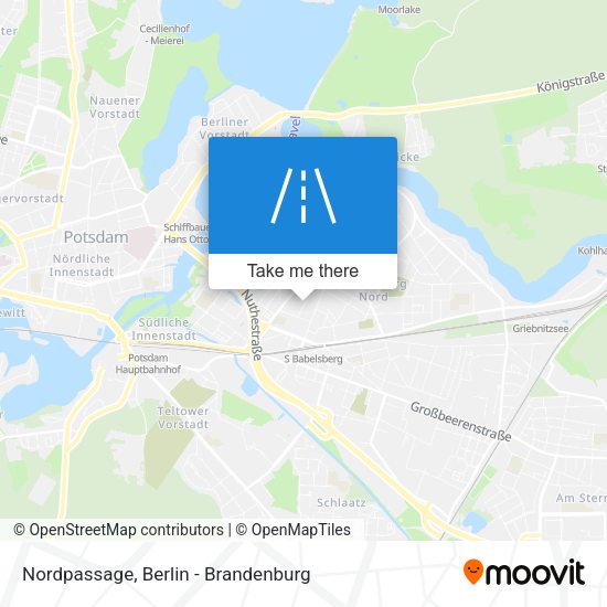 Nordpassage map