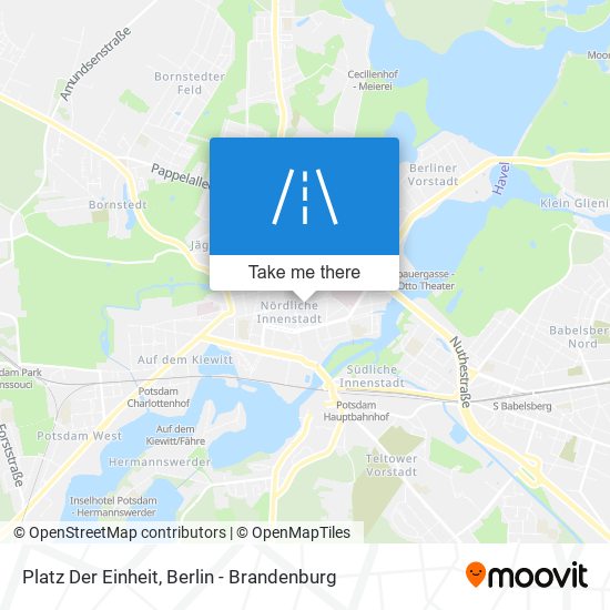 Platz Der Einheit map