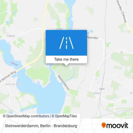 Steinwerderdamm map