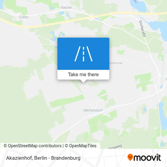 Akazienhof map