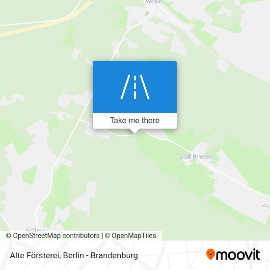 Alte Försterei map
